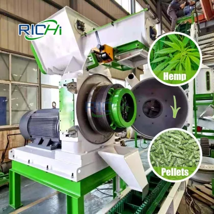 RICHI 4-30 T/H Hemp Production Line: China Hemp Fiber Pellet Mill Supplier