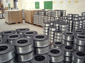 Pure Zinc Wire on electric arc spraying machine