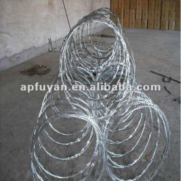 Cheap Galvanized razor wire razor barbed wire (bto-22 30 cbt-60 65(factory)