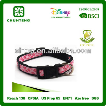 Latest Design large pink dog collar