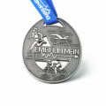 Médaille de cycle de natation sur mesure du défi du cycle