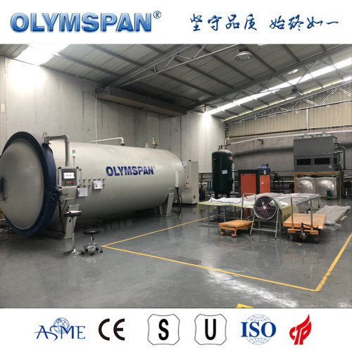 ASME standard small carbon fiber material autoclave