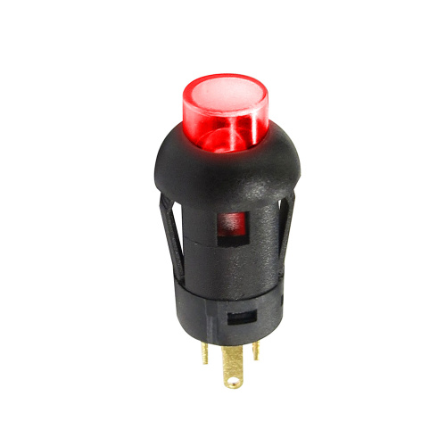 Uzun Ömürlü Elektrik LED Anlık Push Button Switch