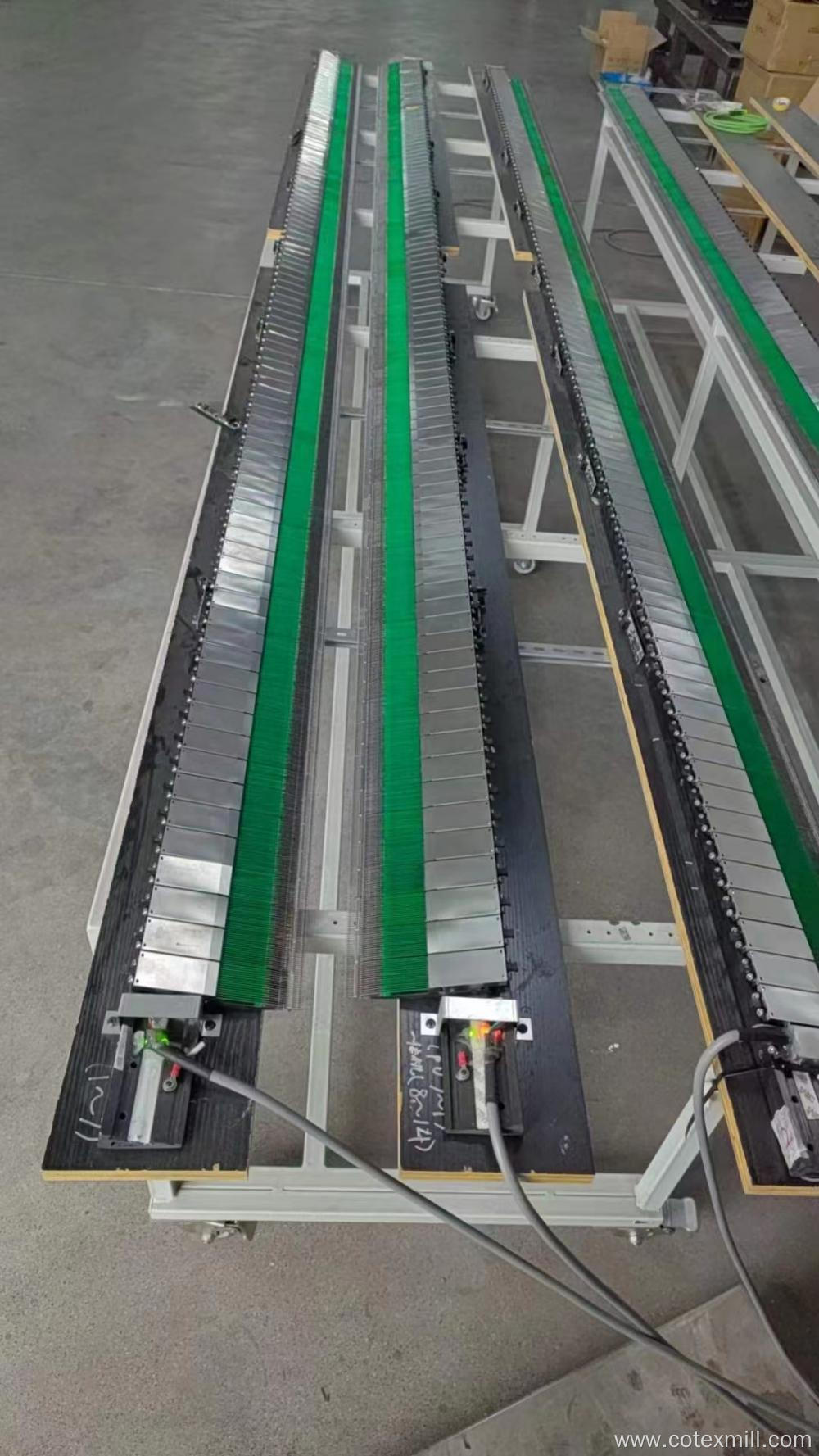 jacquard conversion for warp knitting machine