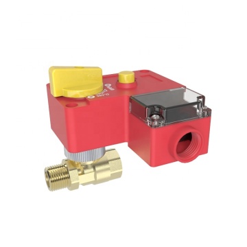 BJ51004: Messing geschmiedet 2-Wege Electric Aktuator Ballventil für Feuerwehrhydrantensysteme