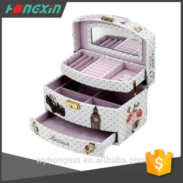 professional manufacture cardboard decorative fabric storage box