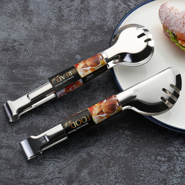 Hotel and Home Kitchen Stainless Steel Food Clips & Tweezers for Public Health