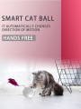 Smart Interactive Cat Toy Rotating Ball Pet Toys