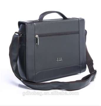 2015 wholesale classic black pu single shoulder bag for men