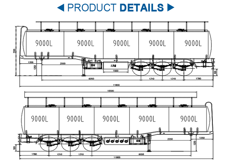 Aluminum Alloy Fuel Tank Trailer