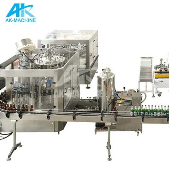 2022 Small Scale 3-IN-1 Beer Washing Filling Capping Machine