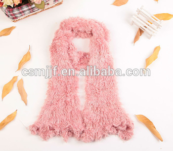 100% Nylon Peach Fashion Women's Winter Changeable Microfiber Magic Scarf Long Warm Stretchy Wrap Shawl Ladies Scarves For Girls