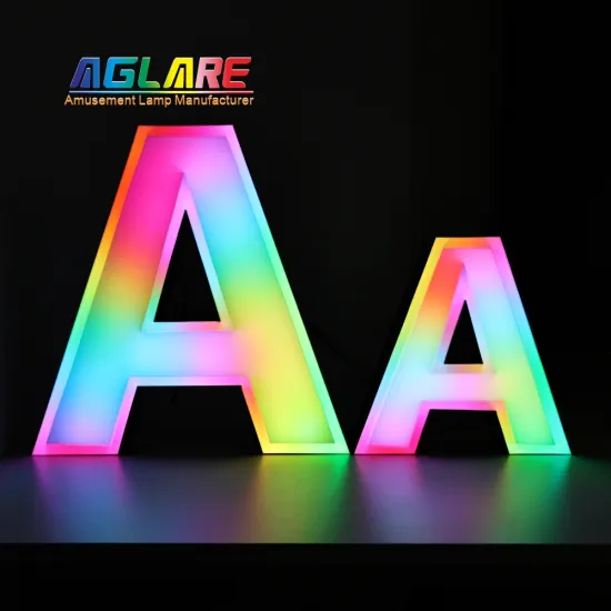 Customized Acrylic LED Luminous Letters for Store Signs