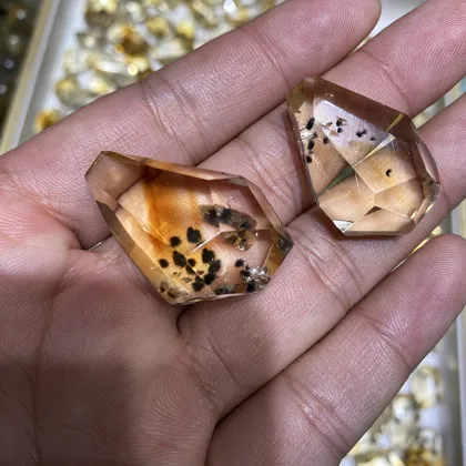 Wholesale High Quality Topaz Sea Urchin Crystal for Healing Jewelry