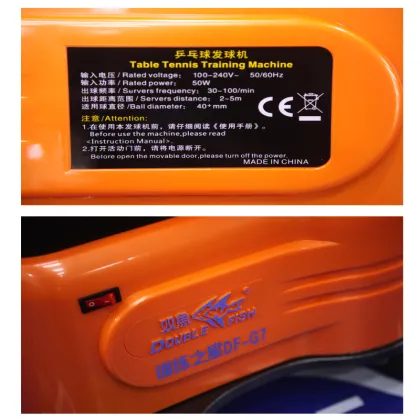 Double Fish Original Multi-Rotation Table Tennis Robot: An Advanced Ping Pong Ball Serving Machine