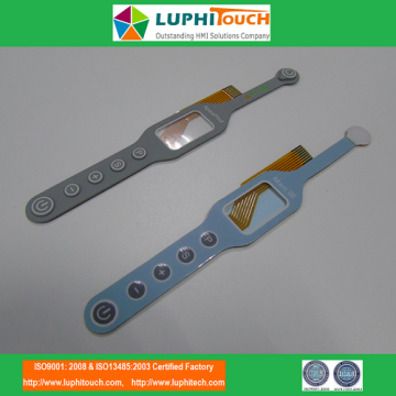 Electric Toothbrush Rubber Keypad Membrane Switch