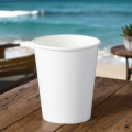 Copos quentes biodegradáveis ​​ecológicos de 80-8 onças com tampa
