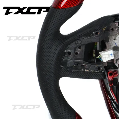 For Honda 10th Gen Accord Civic Fit Spiro CRZ Type-R FK8 Insight S2000  Type R GK5 Carbon Fibre Steering Wheel