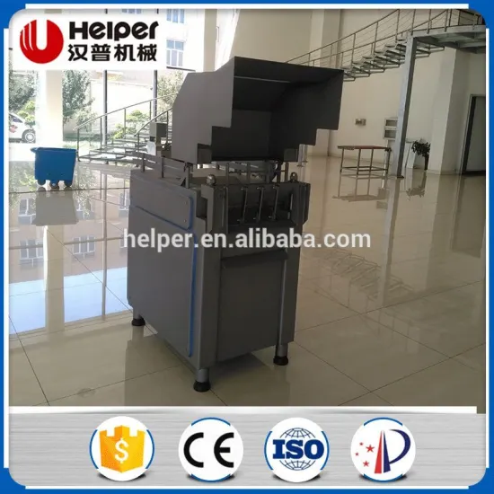 Stainless steel frozen meat cutting machine