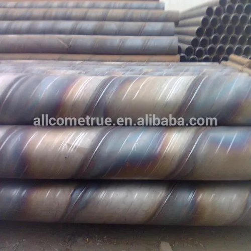 Anticorrosion Din En 10220 Highstrength Spiral Welded Steel Pipes