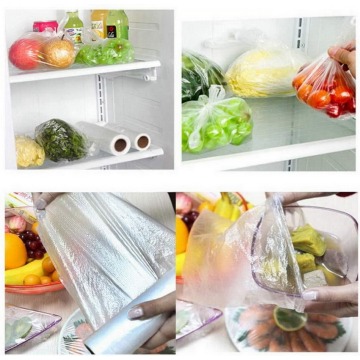 Clear Grade Grocery Plastic Roll Produce Bags