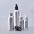Botellas de metal de bomba de aluminio cosmético al por mayor al por mayor