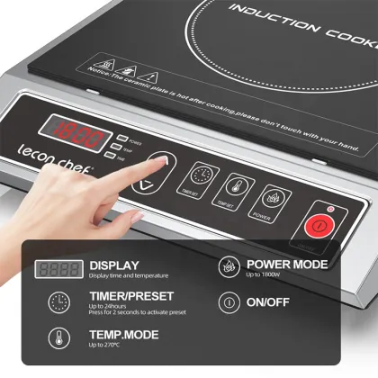Guangdong Lecon Commercial 3500W Electric Induction Cooker