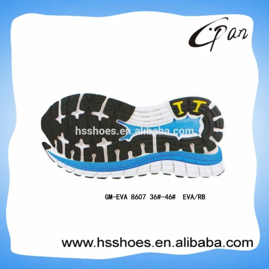 Non-Toxic sports style eva sole for shoe making