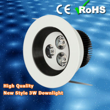 3W Led Down Lighting with bead surface , High lumens .