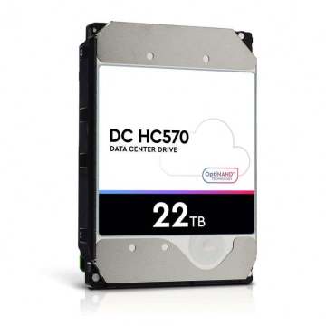 Ultrastar 22TB SAS HDD with 12Gb/s Speed and 512MB Cache for Server Use