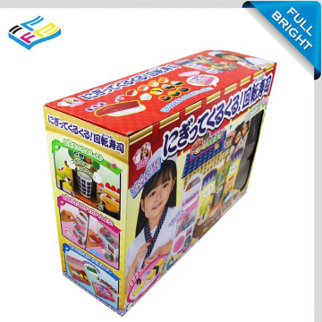 2016 hot sale sushi packaging offset printing corrugated paper box
