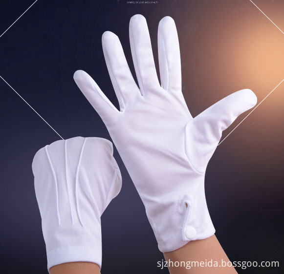 Nylon Snap Uniform Gloves 4 Nylon Snap Uniform Gloves 4