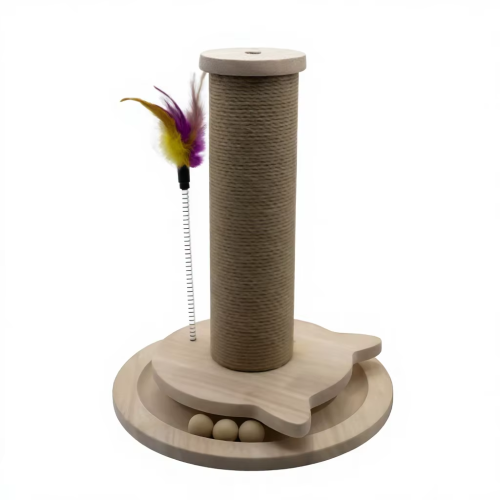 AIBIKE Eco-Friendly Luxury Maine Coon Cat Tree Large Heavy Cats Wooden Tower Scratcher Indoor Climbing House Carton Christmas