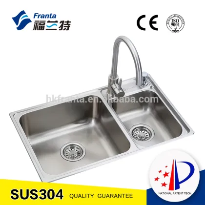 Model 29810 Franta steel vessel kitchen sink