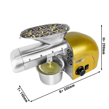Ggm Small Size Cooking Oil Press Machine Walnut Oil Processing Equipment