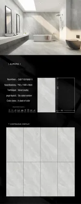 750*1500 Carbon Rock Board For Wall