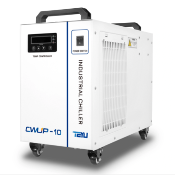 Портативный промышленный охладитель CWUP-10 для сверхбыстрого лазера УФ-лазера, точность ±0,1°C