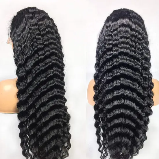 Human Hair Wigs HD full Lace hair Glueless Lace front Wigs human hair transparent lace frontal wigs for black women