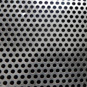 Perforated Metal Mesh with 0.2 to 10mm Thickness