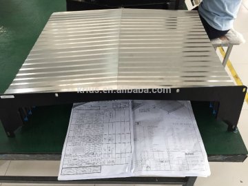 armoured vertical bellow covers guard machine tool guard shield