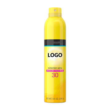 Private Label SPF 70/50 Whitening Suncream Mist - 120ml/2oz Travel Spray for Face