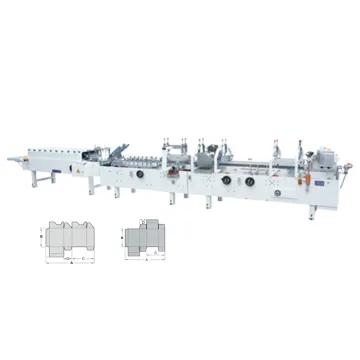 Automatic Crash Lock Bottom Folder Gluer Machine for Box Making