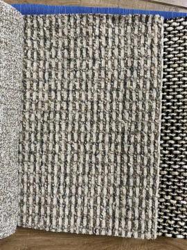 Promotional Horizontal Stripe Stock Jacquard Plain Fabric