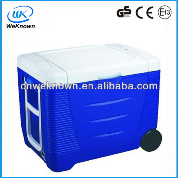 Small portable electric refrigerated coolers