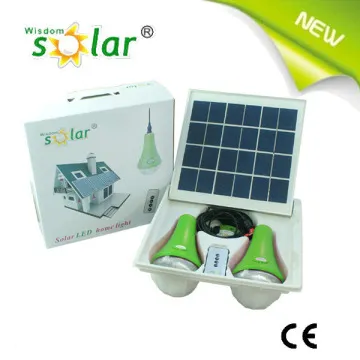 SOLAR POWER LED HIKING CAMPING SYSTEM SHED LIGHT LAMP+ PHONE CHARGERS