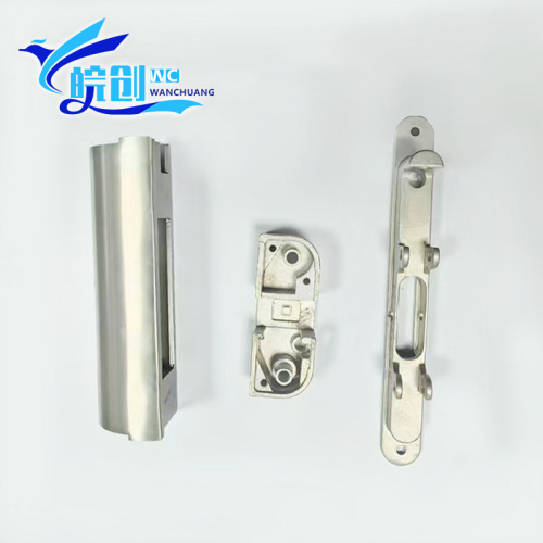 Lắp ráp khóa cửa inox tích hợp