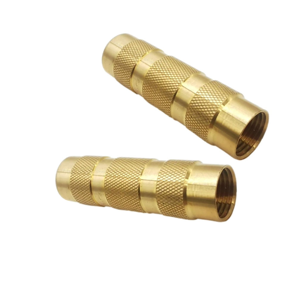 Precision CNC Maixa de usinagem Brass Audio Connector de acessórios