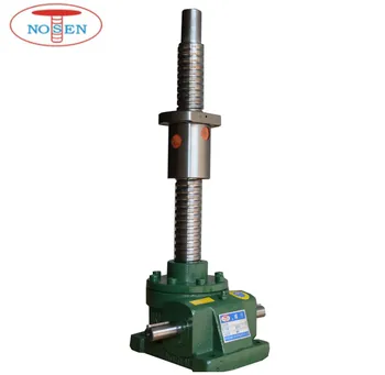 Acme self-locking worm gear machine screw jack