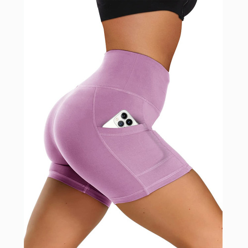 High Waist Yoga Shorts for Women's Women Workout Yoga Shorts Manufactory