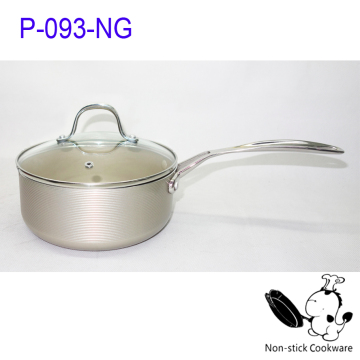2015 new aluminum boiling milk pan with lid